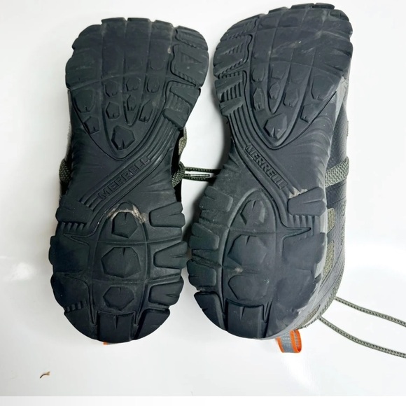 Merrell Meru Low Top Lace Up Hiking Shoes Olive Black J034425 Men’s Size 11 - Picture 5 of 6